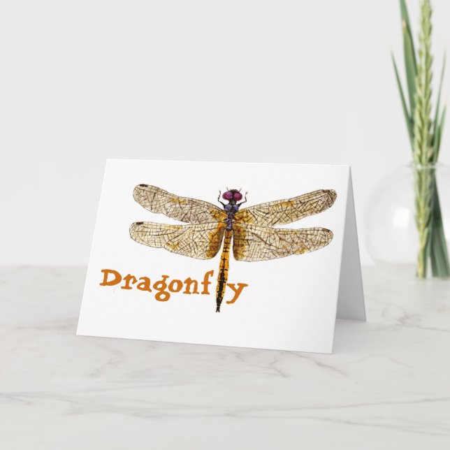 Dragonfly Card (Front)