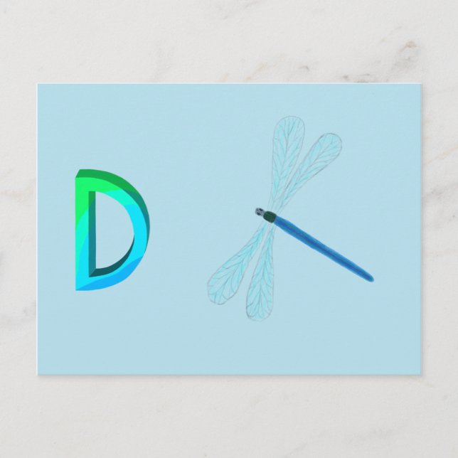 Dragonfly Card (Front)