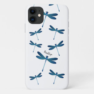 Dragonfly cartoon illustration  iPhone 11 case