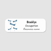 Dragonfly cartoon illustration