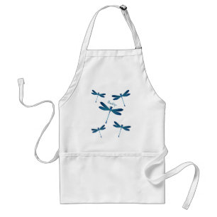 Dragonfly cartoon illustration standard apron