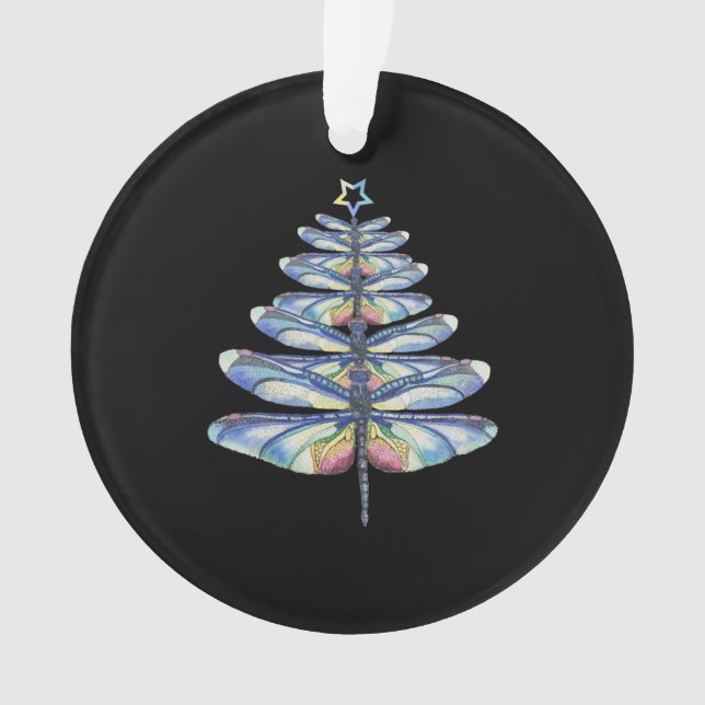 Dragonfly christmas ornament (Front)