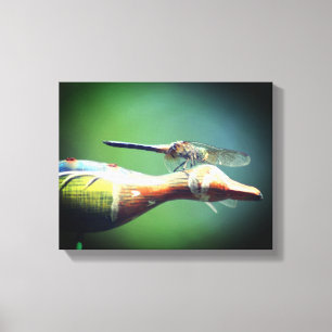 Dragonfly Co Pilot Insect Canvas Print