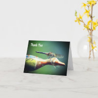 Dragonfly Co Pilot Nature Personalised Thank You