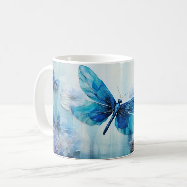 Dragonfly Coffee Mug (Front Left)