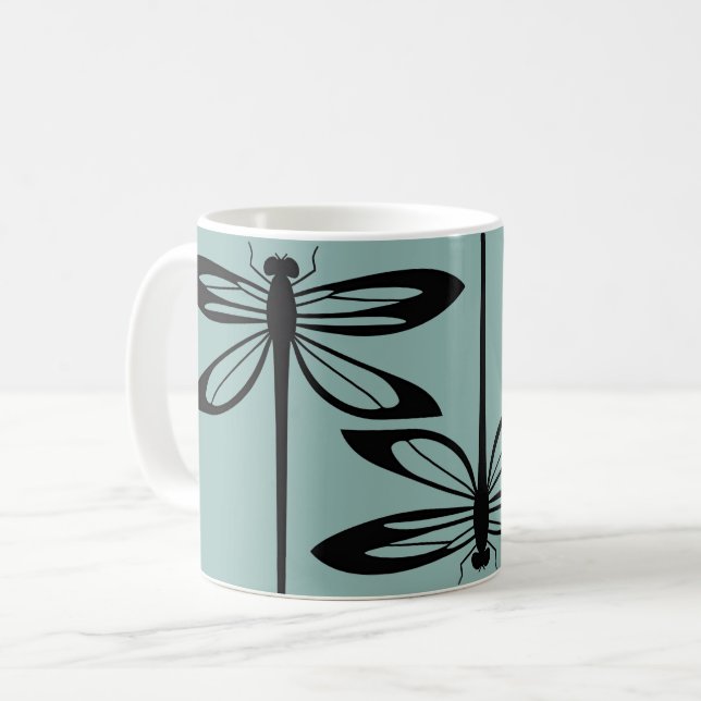 Dragonfly  coffee mug (Front Left)