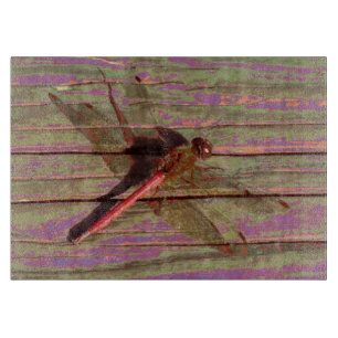 Dragonfly Colourful Cutting Board