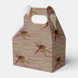 Dragonfly Colourful  Favour Box