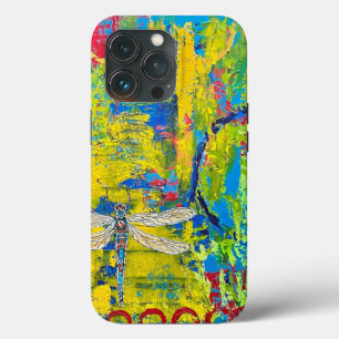 dragonfly colourful iPhone / iPad case