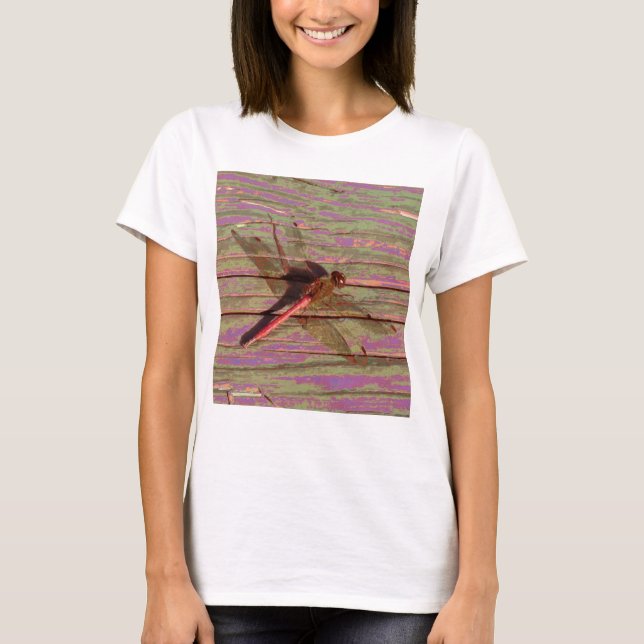 Dragonfly Colourful T-Shirt (Front)