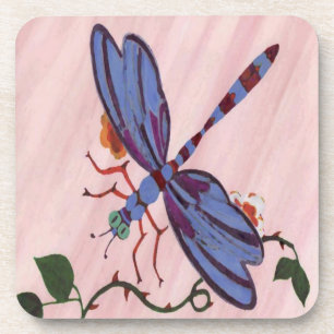 Dragonfly Cork Coaster