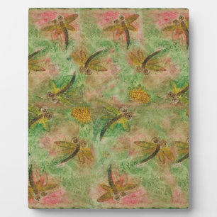 Dragonfly Cotton Candy Plaque