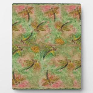 Dragonfly Cotton Candy Plaque