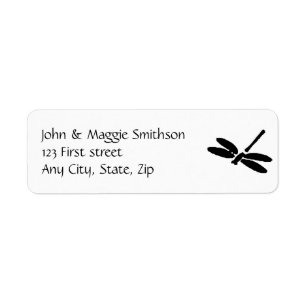 Dragonfly Custom Label Return Address Label