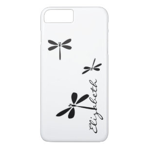 Dragonfly Custom Monogram iPhone 8 Plus/7 Plus Case