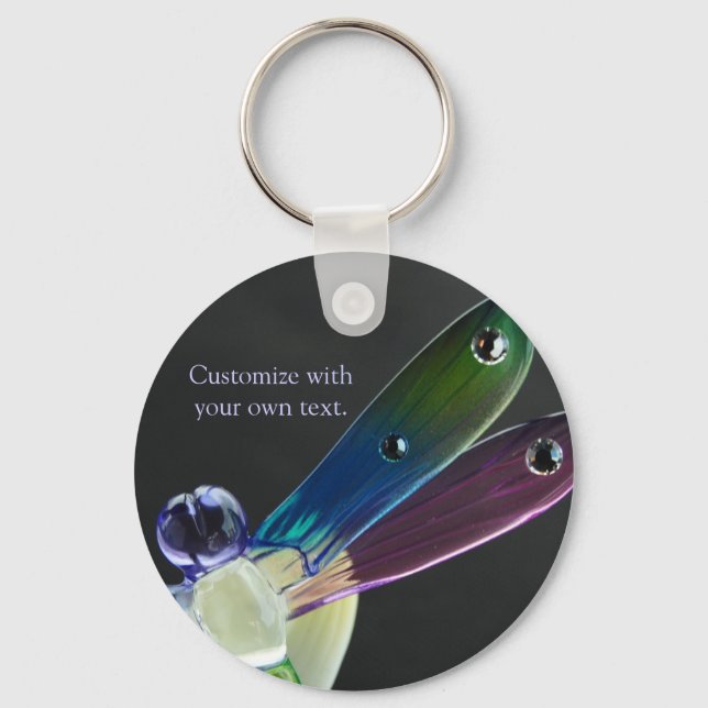 Dragonfly - Customisable Keychain (Front)
