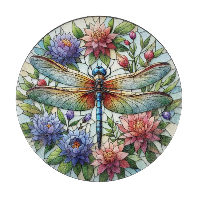 Dragonfly Cutting Board (Front)
