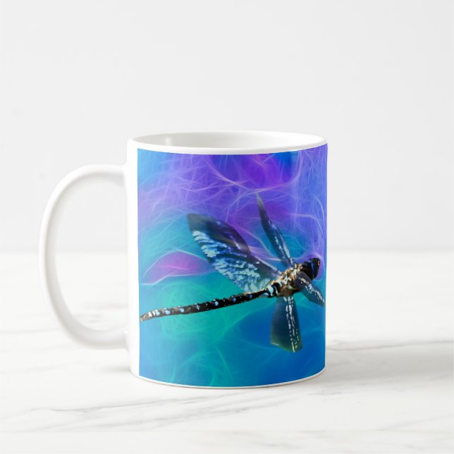 Dragonfly Damsel Fly Insect-lovers Gift Series Coffee Mug (Left)