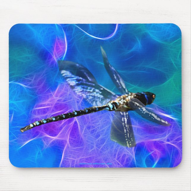 Dragonfly Damsel Fly Insect-lovers Gift Series Mouse Pad (Front)