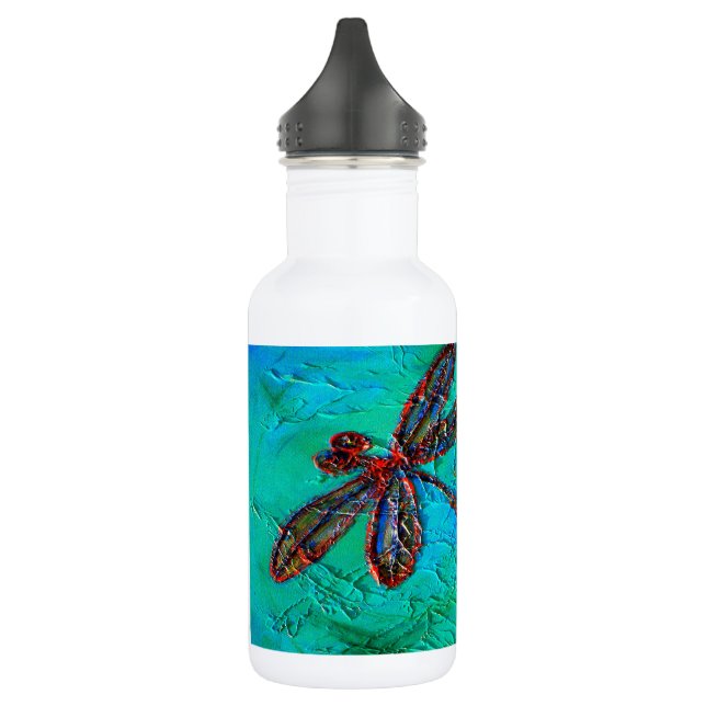 Dragonfly Dance 532 Ml Water Bottle (Left)
