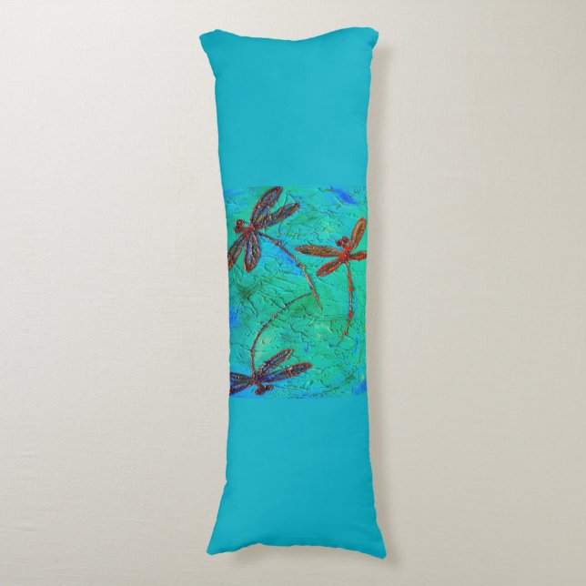 Dragonfly Dance Body Cushion (Front Vertical)