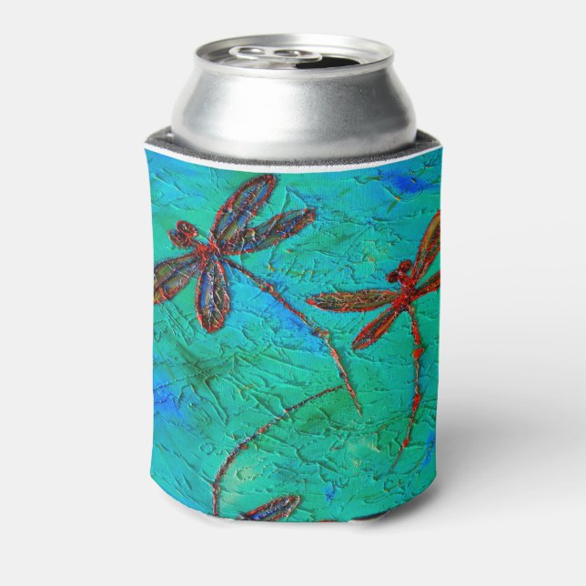 Dragonfly Dance Can Cooler (Can Back)