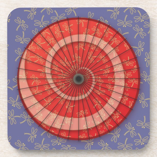 dragonfly dance coaster (Front)