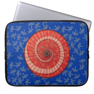 dragonfly dance laptop sleeve