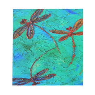 Dragonfly Dance Notepad