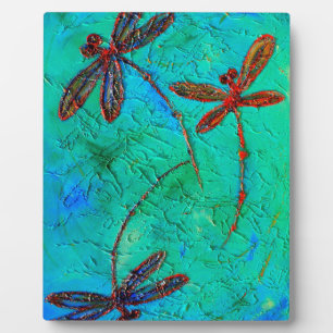 Dragonfly Dance Plaque