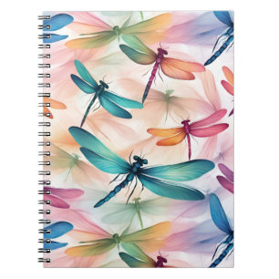 Dragonfly Dance Print Cut Sew Bag Notebook