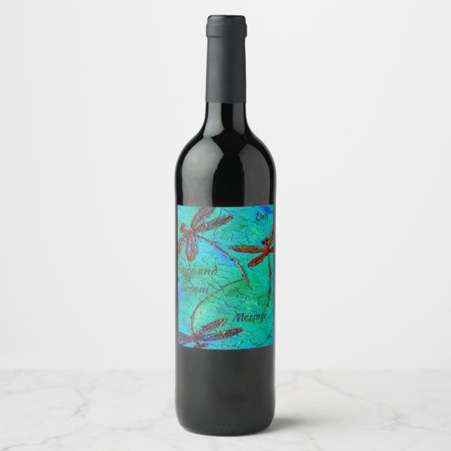Dragonfly Dance Wine Label (Front)