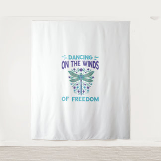 Dragonfly Dancing On The Winds Dragonfly Lovers Dr Tapestry