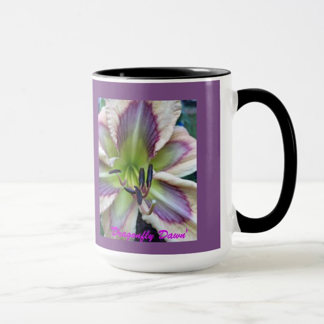 ‘Dragonfly Dawn’ Daylily Mug (Right)