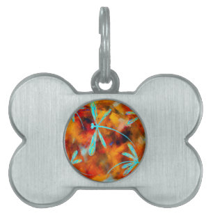 Dragonfly Desert Flit Pet Name Tag