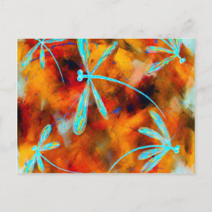 Dragonfly Desert Flit Postcard