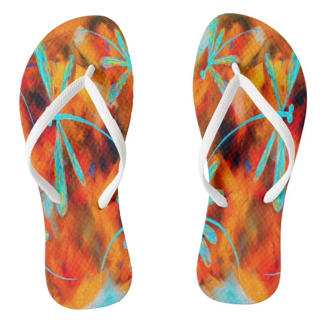 Dragonfly Desert Flit Thongs (Footbed)