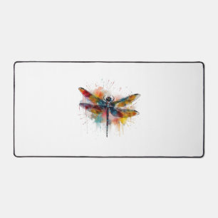 Dragonfly desk mat