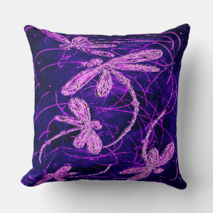 Dragonfly Disco Cushion