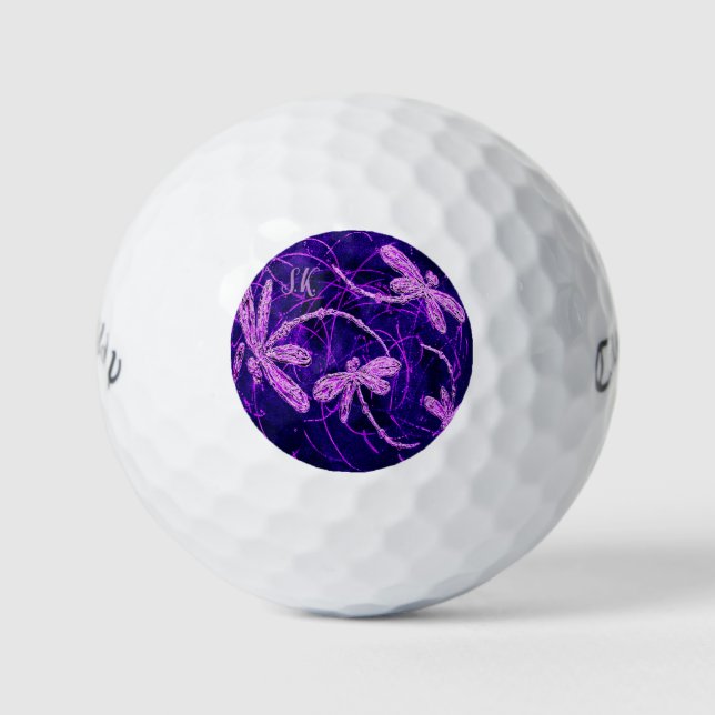 Dragonfly Disco Golf Balls (Front)