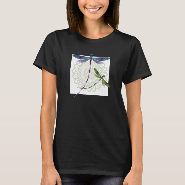 Dragonfly Doily Tshirt (Front)