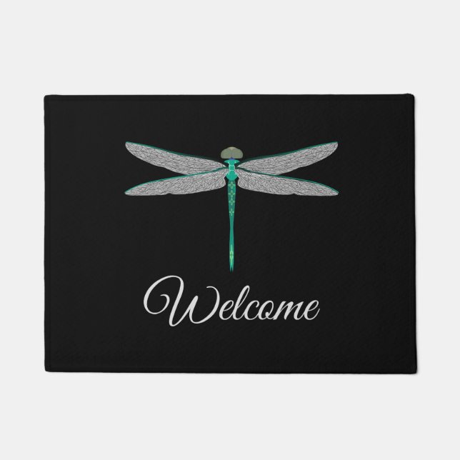 Dragonfly   doormat (Front)