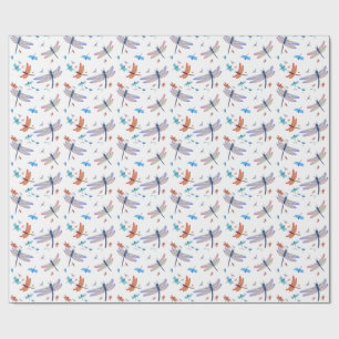 Dragonfly Dragonflies Dragon Fly Wrapping Paper