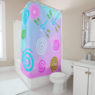 Dragonfly Dream Shower Curtain