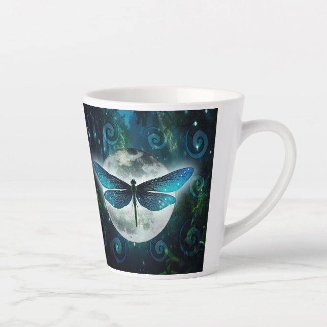 Dragonfly Dreams Latte Mug (Right)