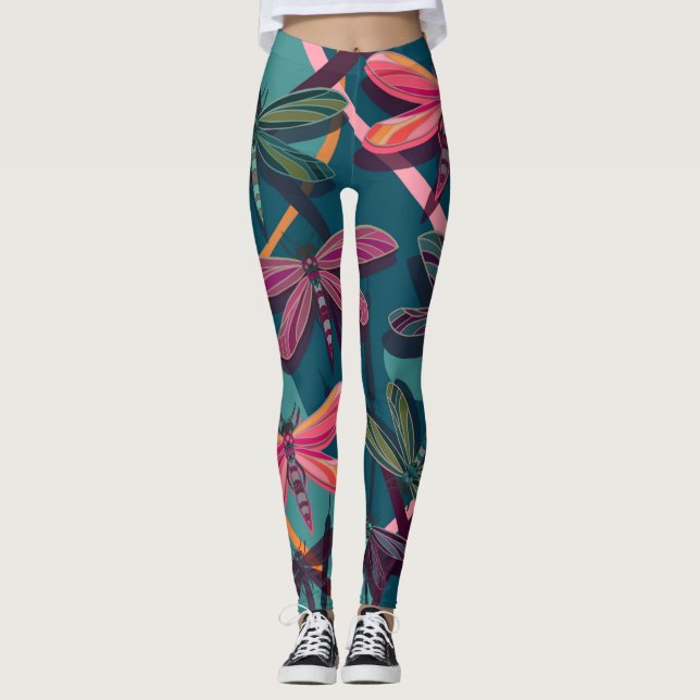 Dragonfly Dreams Leggings (Front)