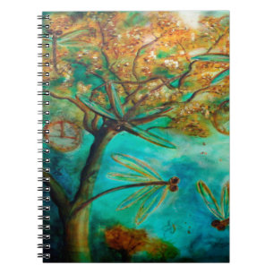Dragonfly Flirtation Notebook