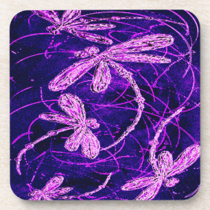 Dragonfly Flit Disco Coaster