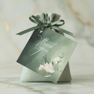 Dragonfly Floral Sweet 16 Thank You ID1310 Favour Tags