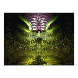Dragonfly Fractal Magic Photo
